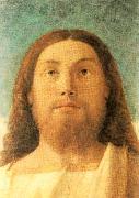 BELLINI, Giovanni Head of the Redeemer beg Spain oil painting artist